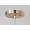 Nuvo Corrine, 18 Inch LED Pendant, Burnished Brass, 3K/4K/5K CCT Selectable 62/2093 - alternate 6